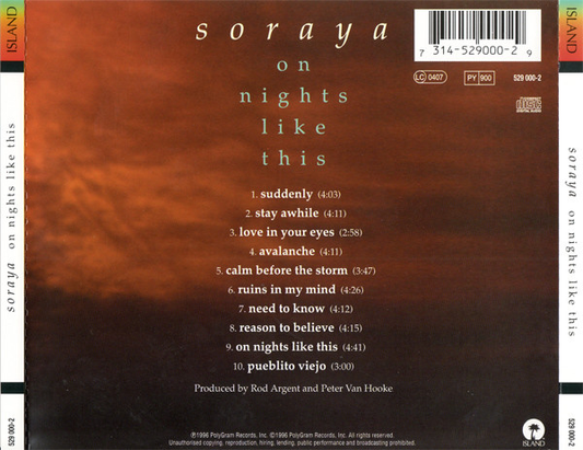 Soraya  – On Nights Like This