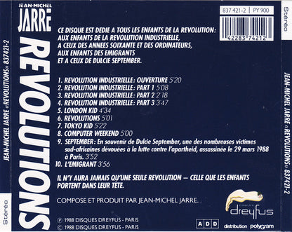 Jean Michel Jarre - Revolutions