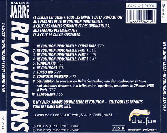 Jean Michel Jarre - Revolutions