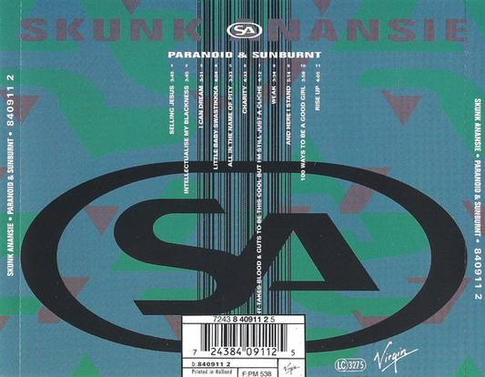 Skunk Anansie – Paranoid & Sunburnt