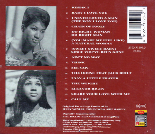 Aretha Franklin – The Very Best Of Aretha Franklin, Vol. 1