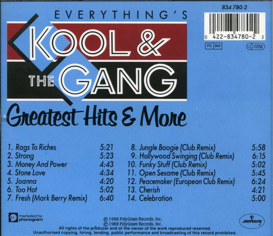 Kool & The Gang  Everything's Kool & The Gang: Greatest Hits & More