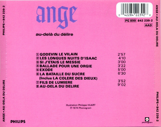 Ange - Au-delà Du Délire