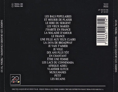 Michel Sardou – Les Grandes Variété Françaises