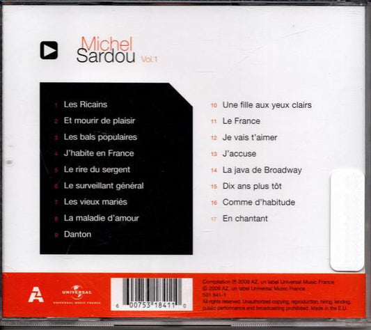 Michel Sardou - Vol.1