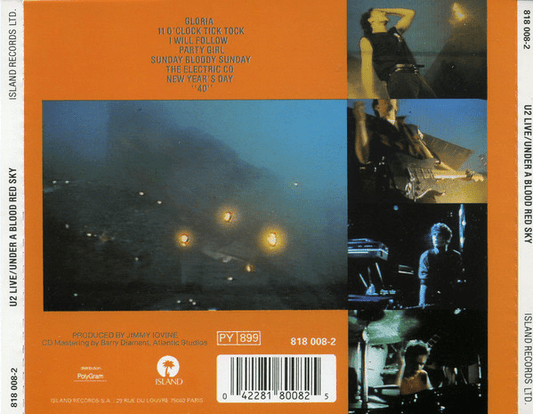 U2 - Under A Blood Red Sky
