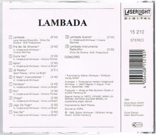 Concord – Lambada ( Erotic Dance Explosion ! )
