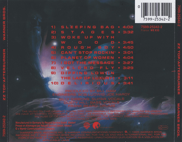 ZZ Top – Afterburner