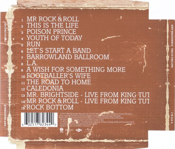 Amy Macdonald - This Is The Life