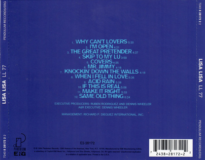 Lisa Lisa – LL 77