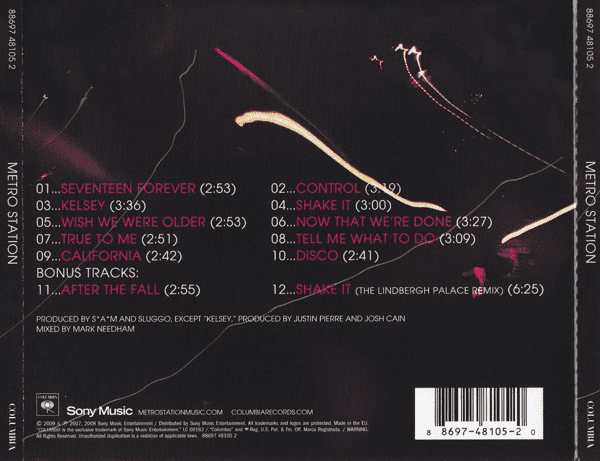 Metro Station – Metro Station