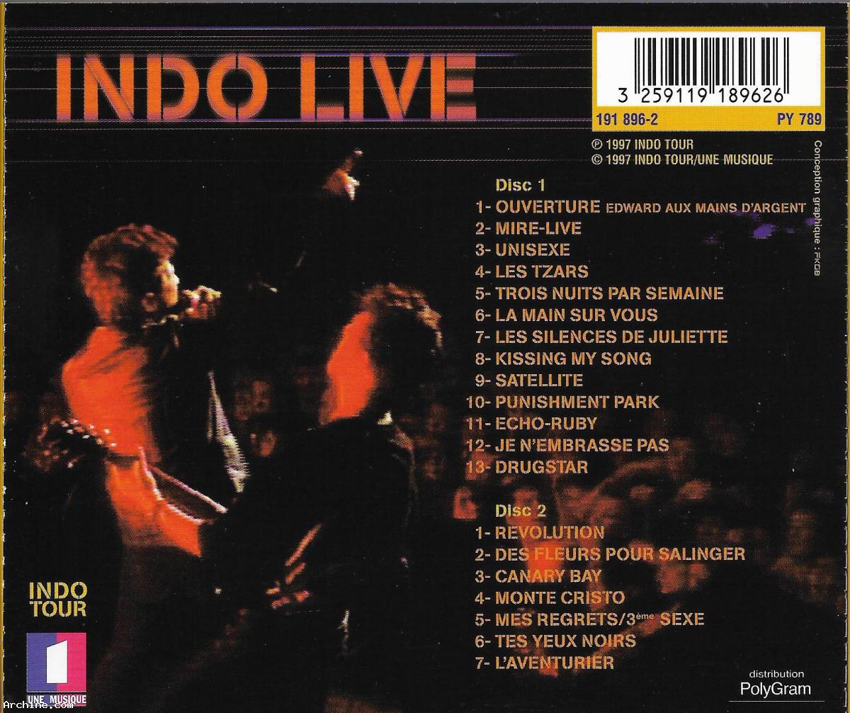 Indochine – Indo Live