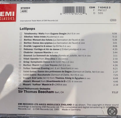 Sir Thomas Beecham, The Royal Philharmonic Orchestra – Lollipops