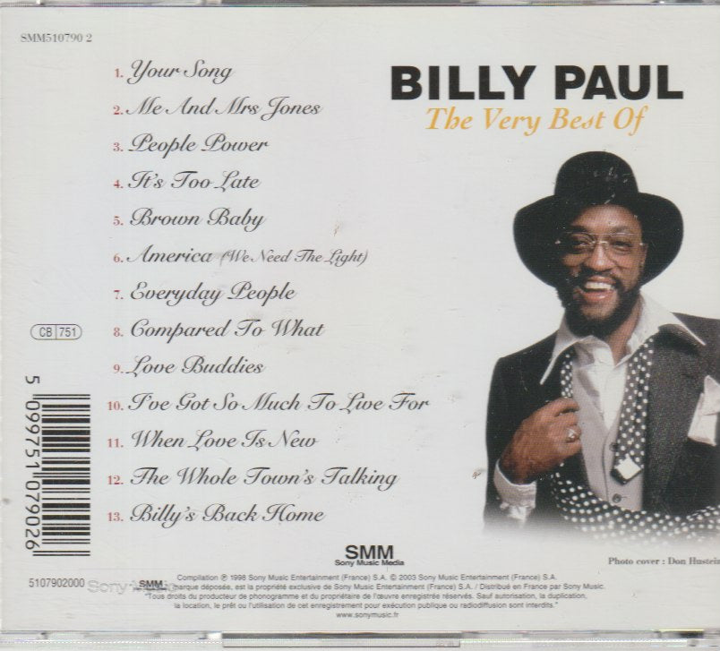 Billy Paul - The Very Best of Billy Paul