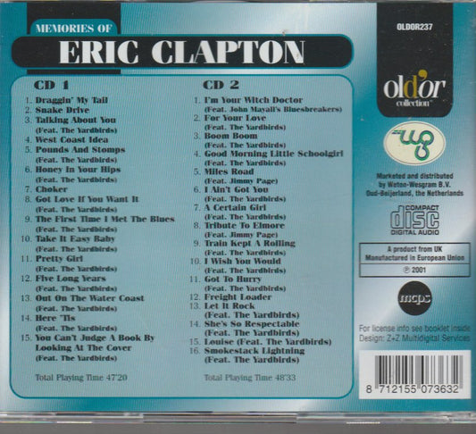 Eric Clapton - Memories Of Eric Clapton