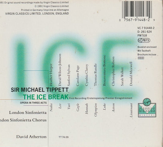 Sir Michael Tippett - The Ice Break