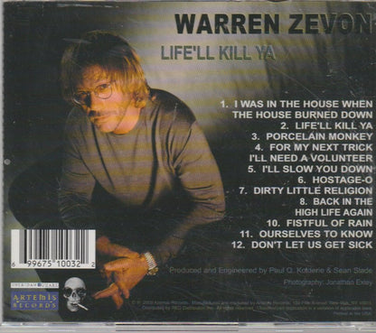 Warren Zevon – Life'll Kill Ya