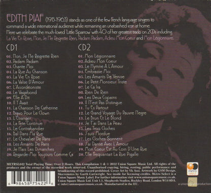 Edith Piaf - The Little Sparrow