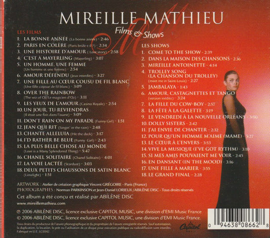 Mireille Mathieu - Films Et Shows