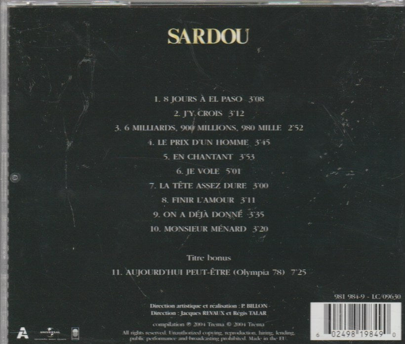 Michel Sardou – Sardou