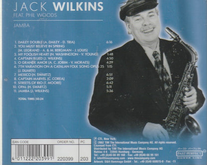Jack Wilkins Feat. Phil Woods – Jamba