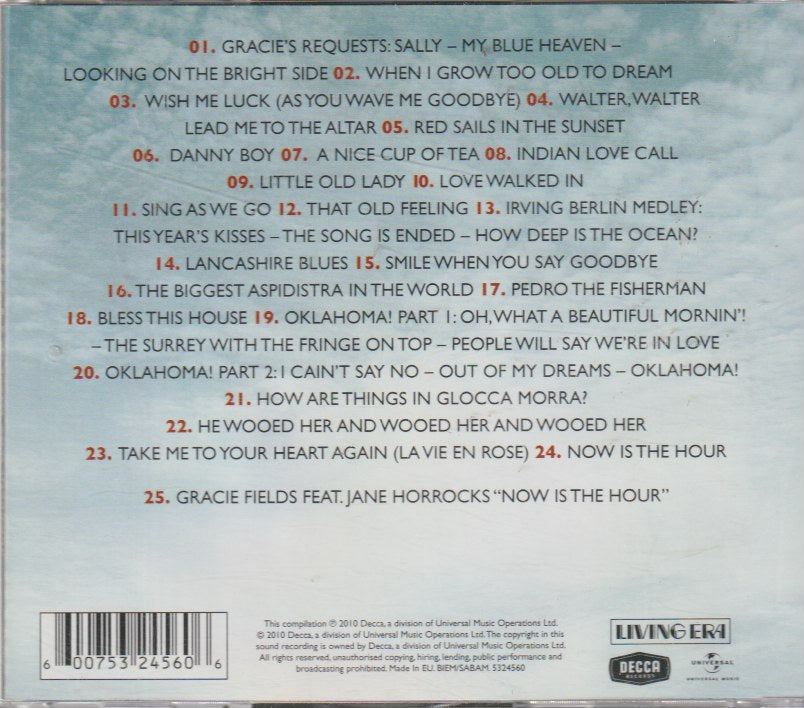 Gracie Fields – Our Gracie The Best Of Gracie Fields