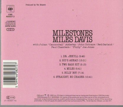 Miles Davis – Milestones