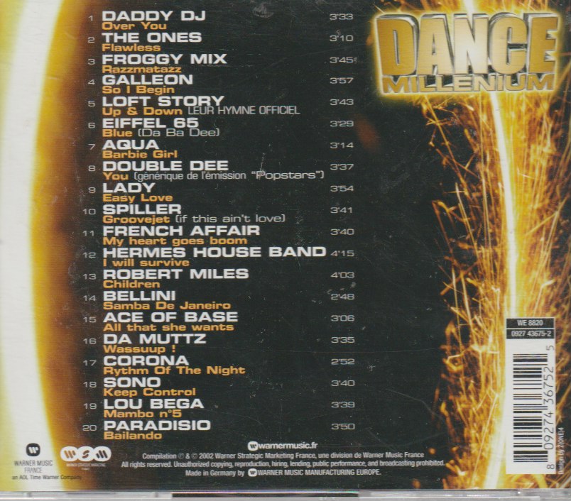 Dance millenium