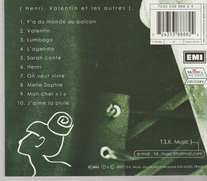 Marie Kiss La Joue – ( Henri, Valentin et les autres )