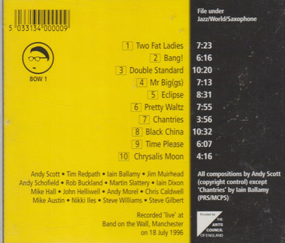 Andy Scott & Sax Assault - Bang!