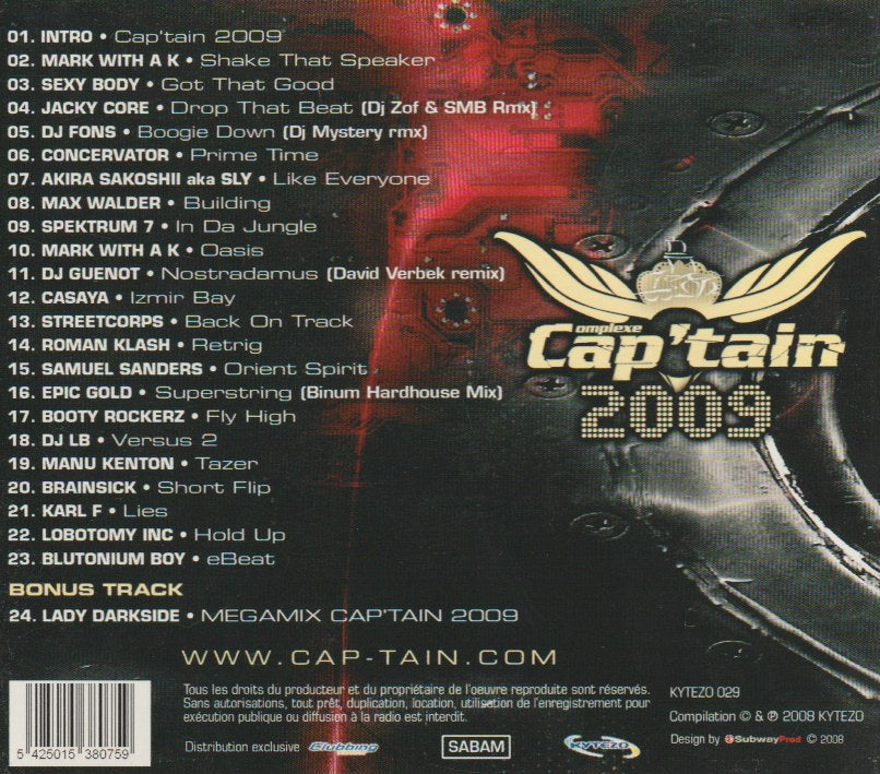 Cap'tain 2009
