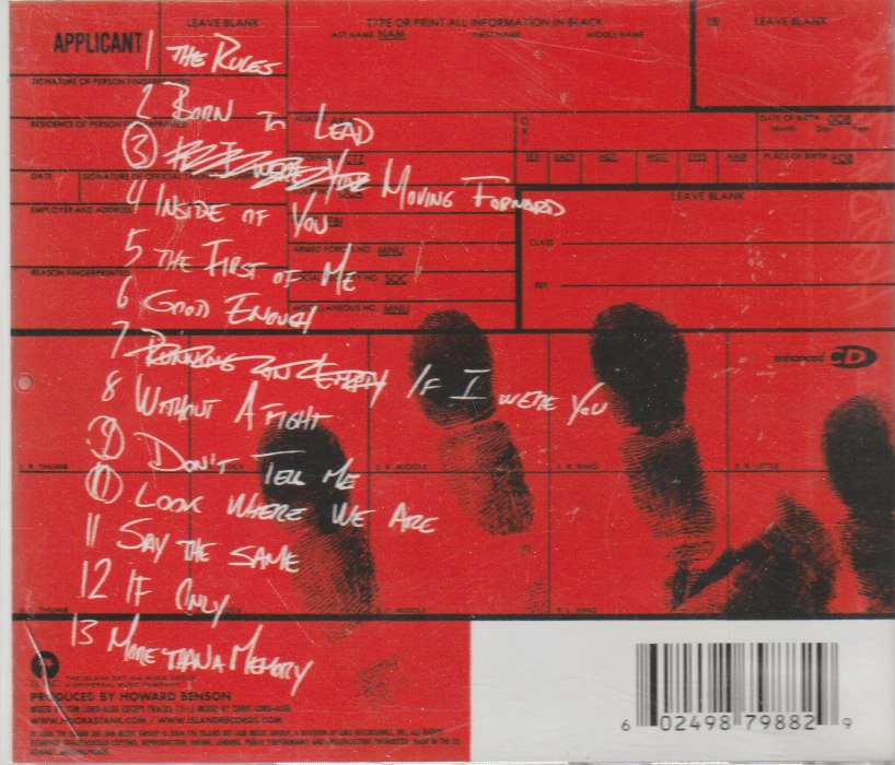 Hoobastank – Every Man For Himself