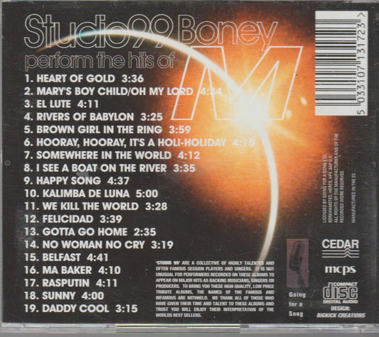 Studio 99 - Perform The Hits Of Boney M