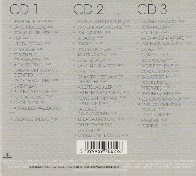 Alain Souchon - Best Of 3CD
