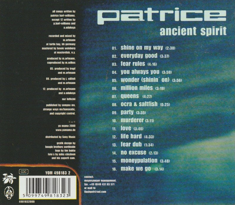 Patrice – Ancient Spirit