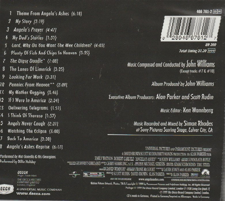 Angela's Ashes - Music From The Motion Picture