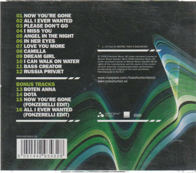 Basshunter - Now You're Gone - The Album