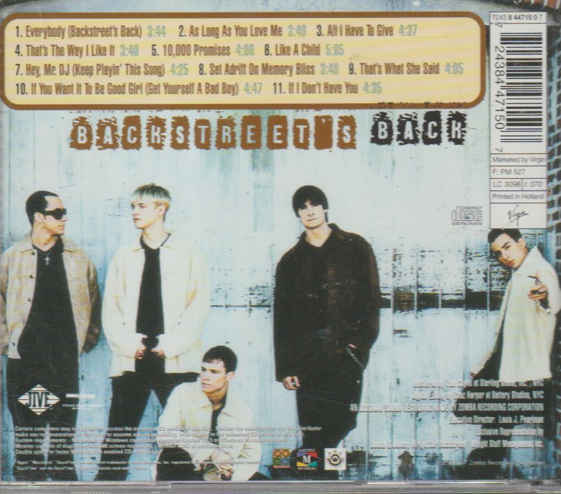 Backstreet Boys - Backstreet's Back