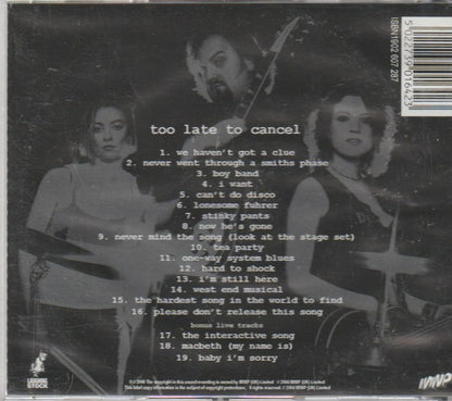 Mitch Benn And The Distractions - Too Late To Cancel