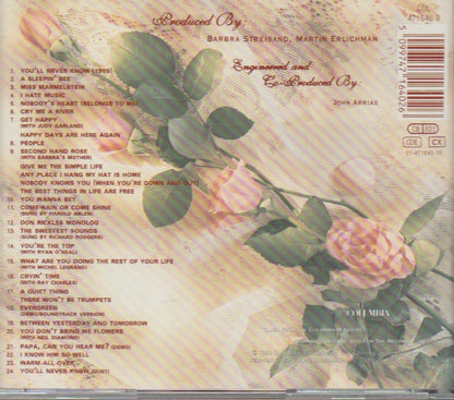 Barbra Streisand – Highlights From Just For The Record...