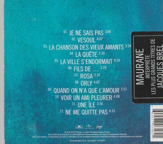 Maurane - Brel