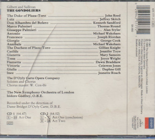 D'Oyly Carte Opera Company - The Gondoliers
