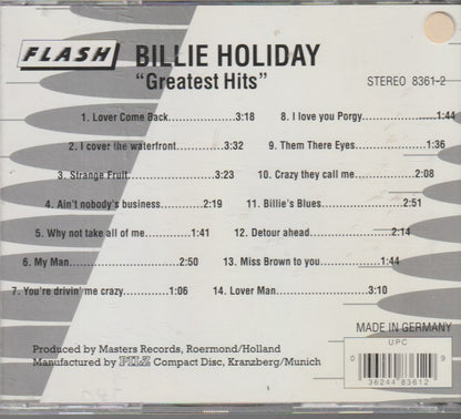 Billie Holiday – Greatest Hits
