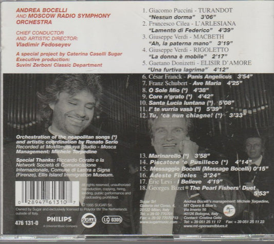 Andrea Bocelli – Viaggio Italiano