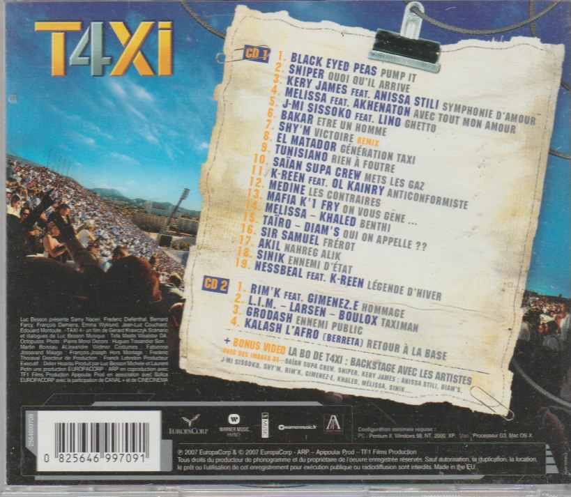Taxi 4 (La Bande Originale Du Film)