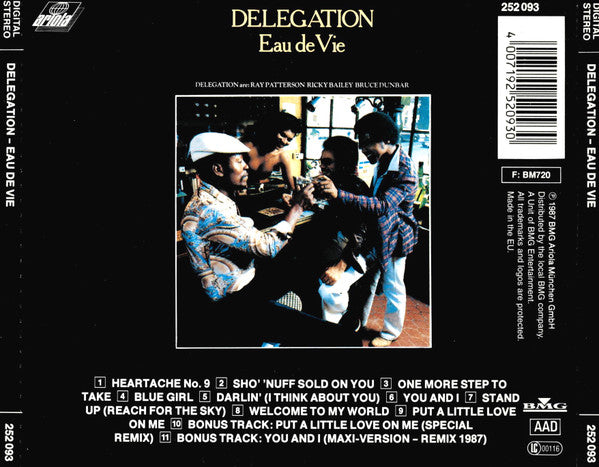 Delegation - Eau De Vie