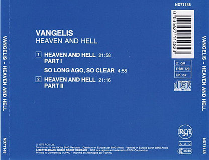 Vangelis - Heaven And Hell