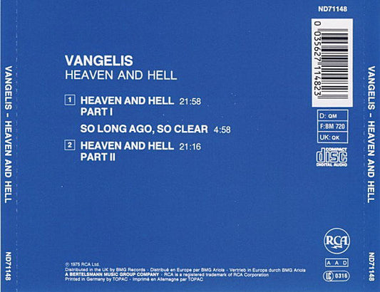 Vangelis - Heaven And Hell