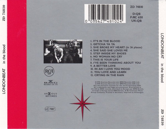 Londonbeat - In The Blood