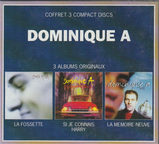 Dominque A - 3 albums originaux